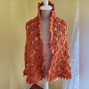 Crochet Carrot Shawl
